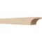 Ekena Millwork 6in. W x 4in. H x 32in. L Huntington Woodgrain TimberThane Rafter Tail, Primed Tan RFTUR06X04X32HUNRCPR - alternate 1